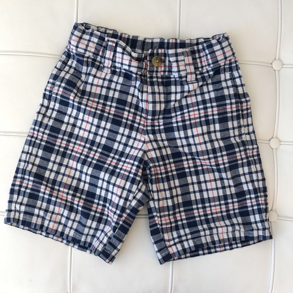 Janie and Jack Plaid Shorts 4T